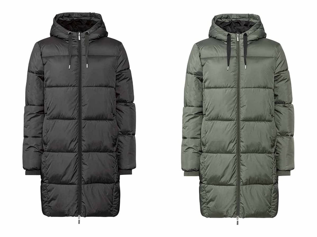 Abrigo acolchado con bolsillo interior de Lidl