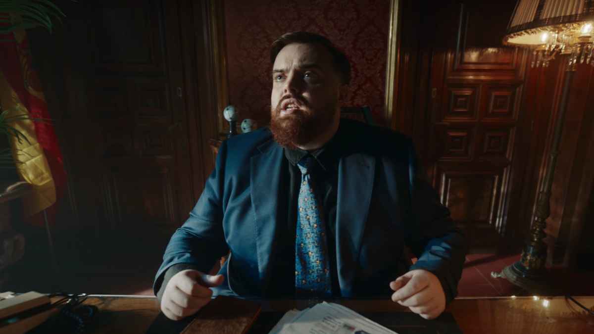 Ibai Llanos en la promo de Rauw Alejandro