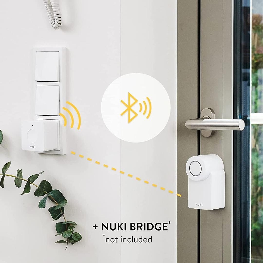 Nuki Smart Lock 3.0, cerradura inteligente para la puerta de casa sin conversión de Amazon