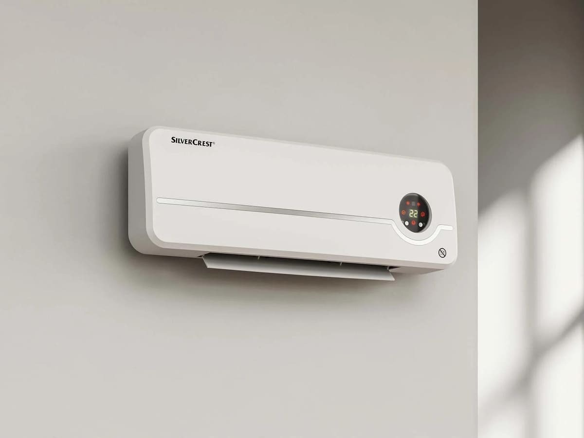 Calefactor cerámico de pared Silver Crest