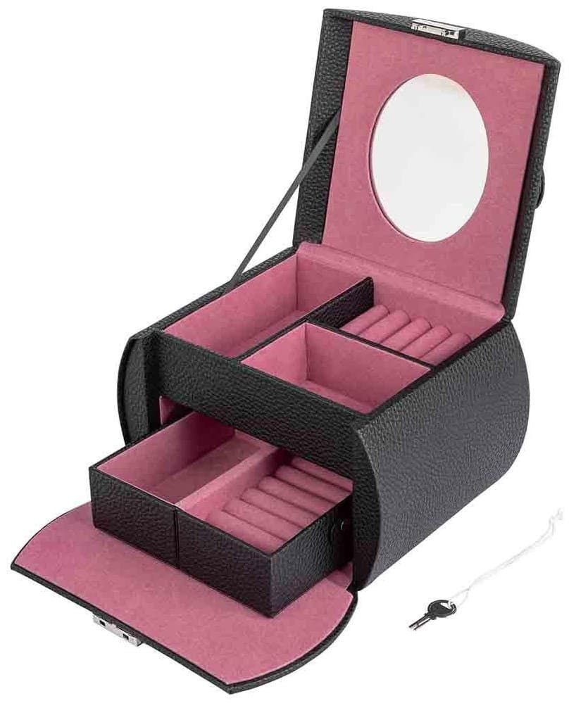 Joyero de cuero sintético