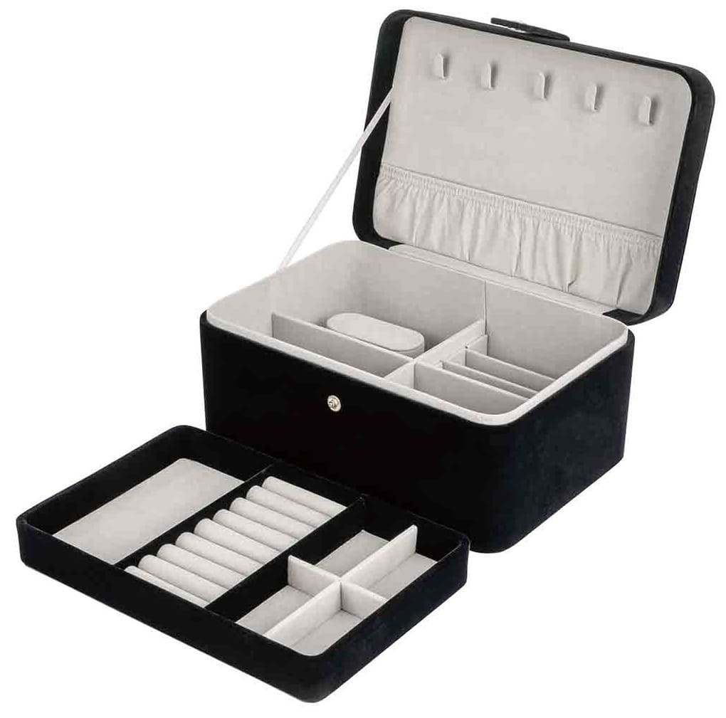 Joyero de terciopelo