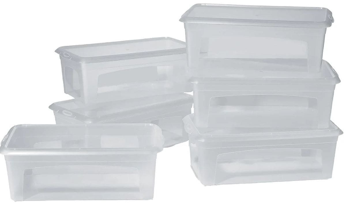 Cajas de ordenación apilables