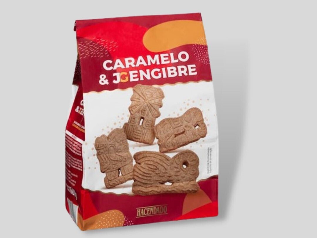 Galletas caramelo y jengibre Hacendado