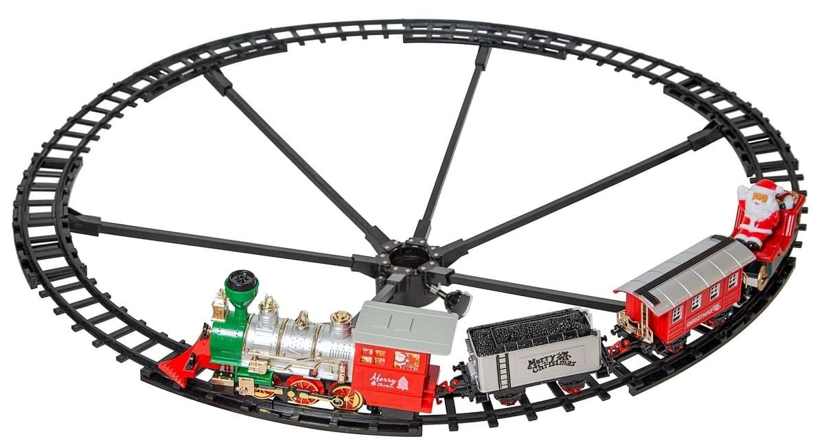 Tren árbol de Navidad con LED de Leroy Merlin