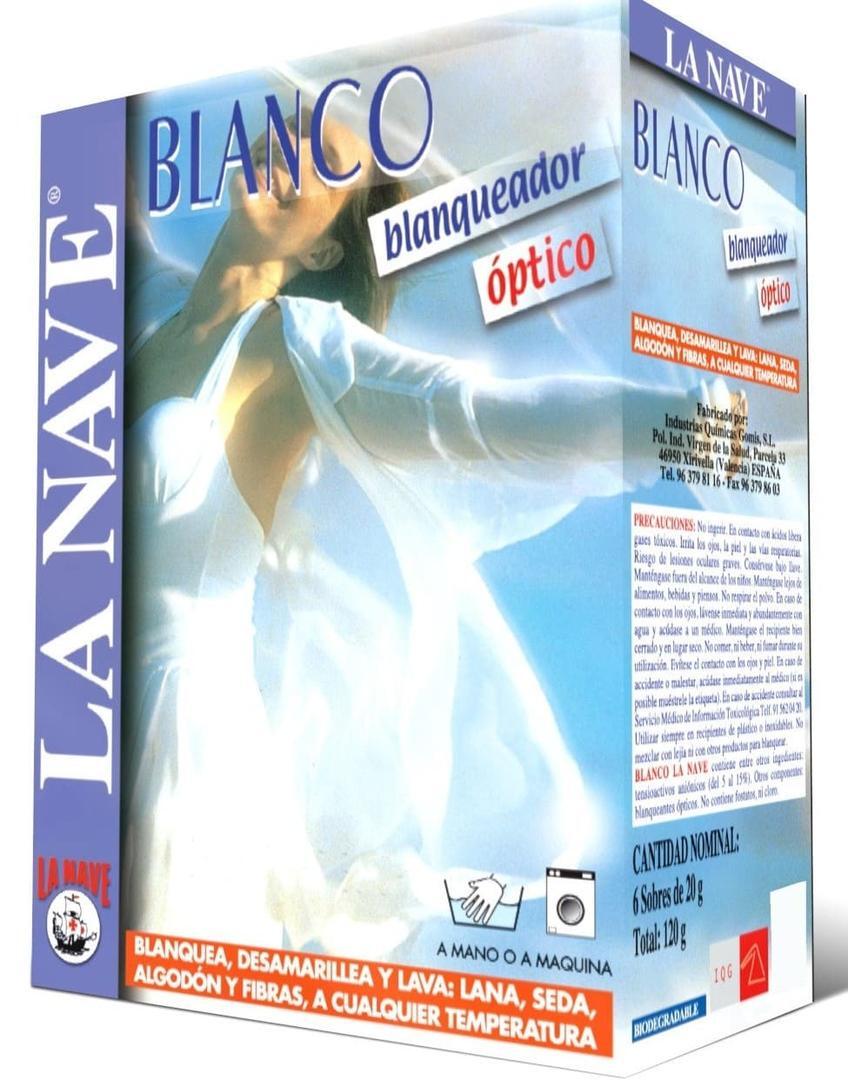 Blanqueador de ropa La Nave