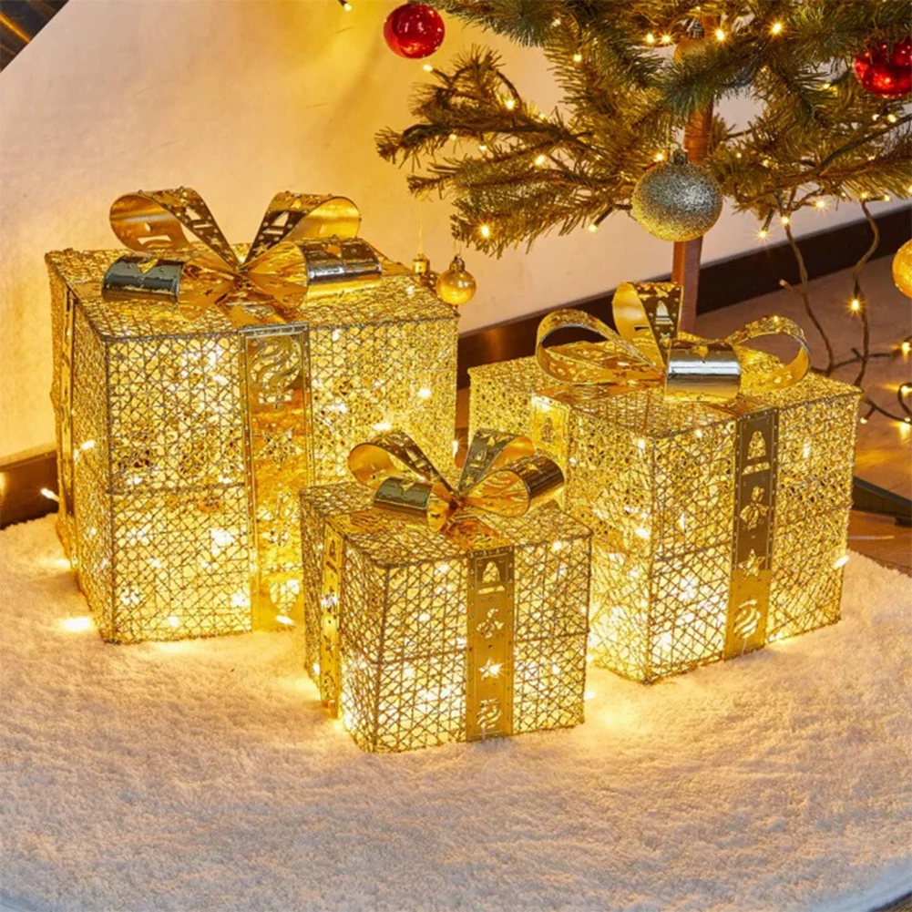 Cajas de regalo con luz LED