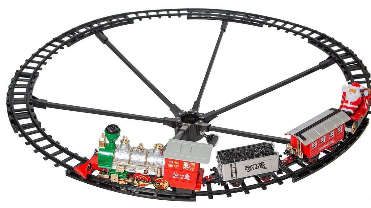 Tren para árbol de Navidad con luces LED