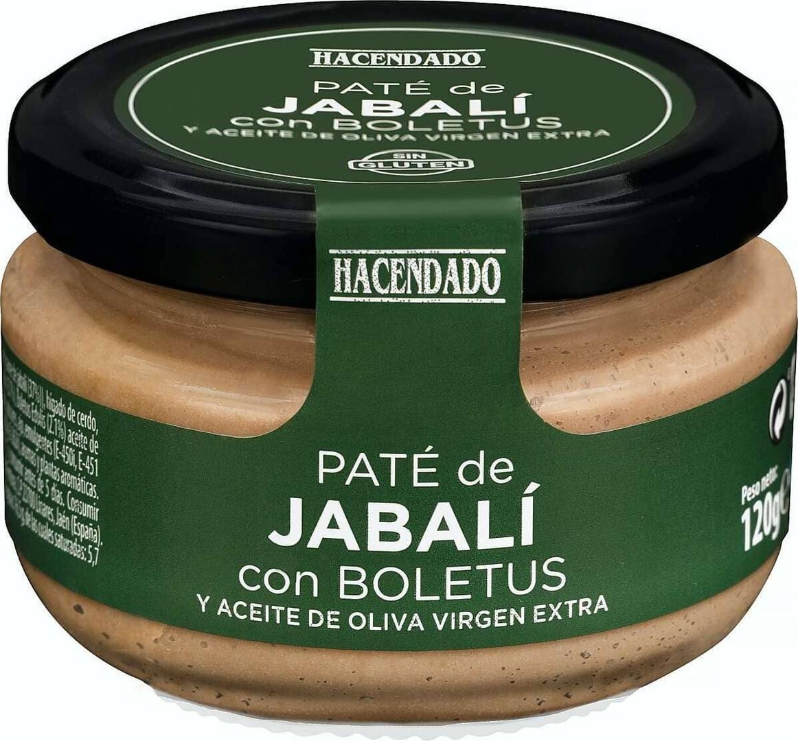 Paté de Jabalí con boletus