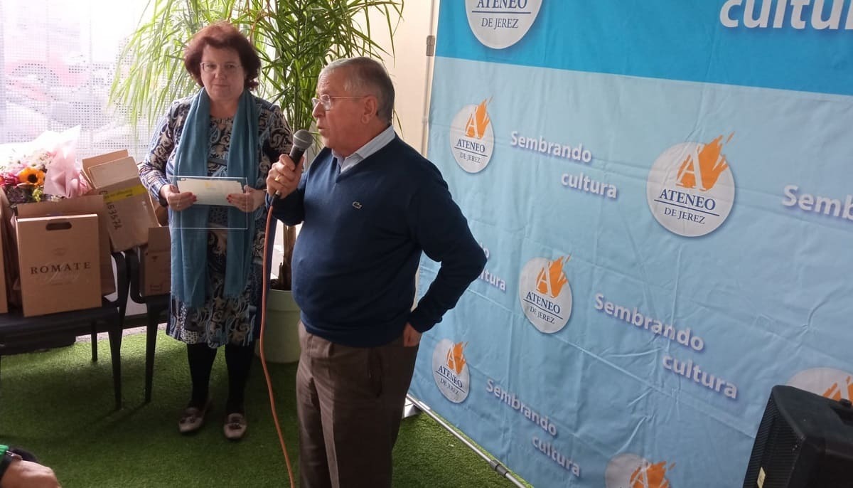 Un momento del almuerzo de Navidad del pasado sábado