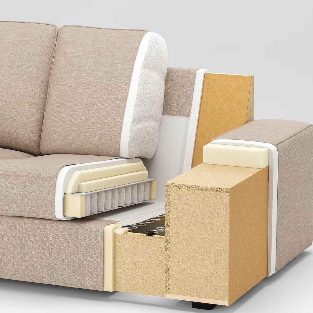 Sofá de 3 plazas, Tresund antracita KIVIK