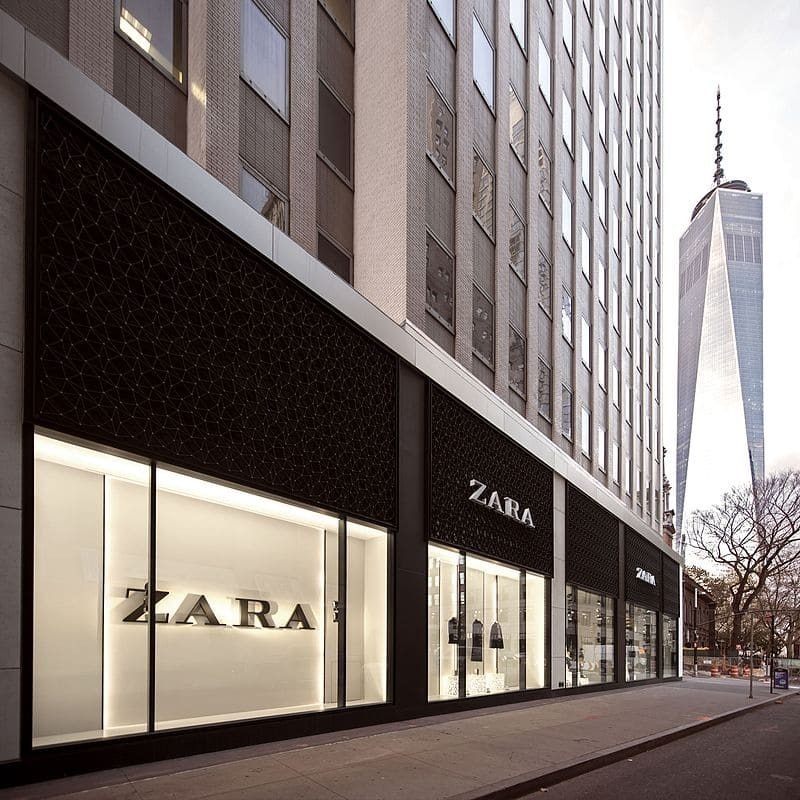 Tienda Zara en la Quinta Avenida, Nueva York