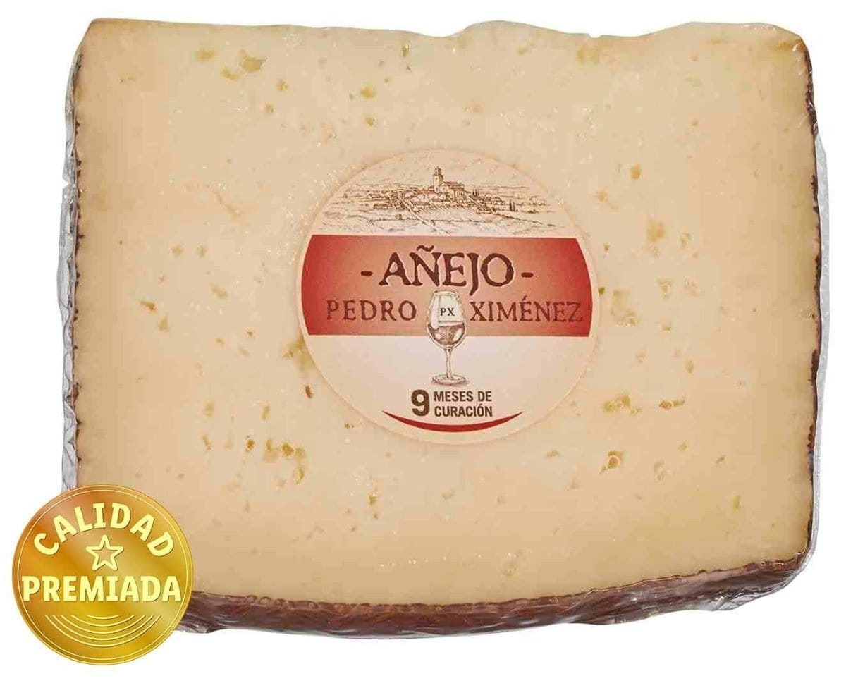 Queso mezcla añejo al Pedro Ximénez