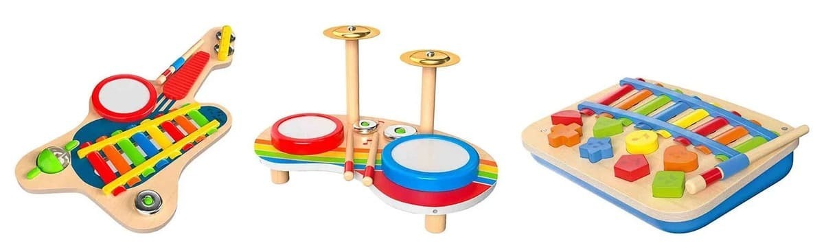 Set de música de madera