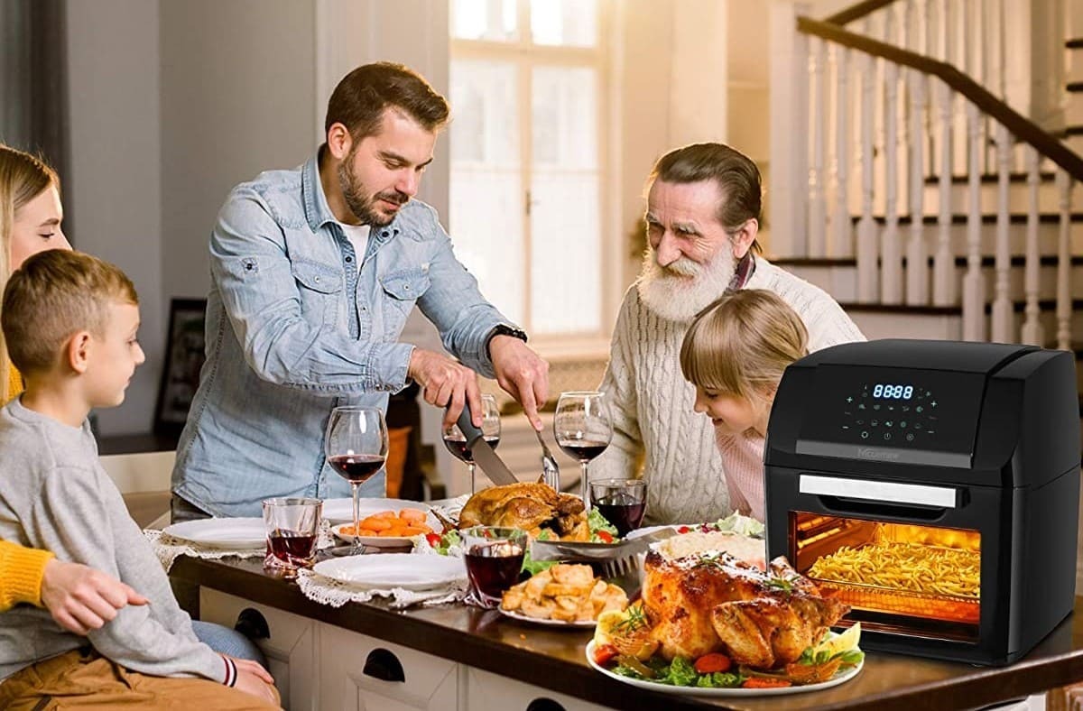 Nictemaw Freidora sin Aceite 12L 1700W de Amazon