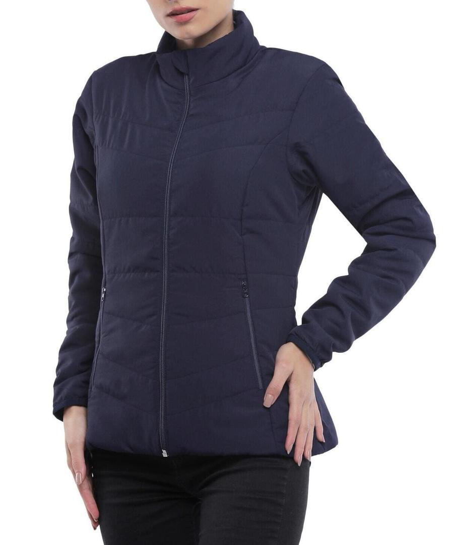Chaqueta acolchada de montaña y trekking Mujer Forclaz MT50 azul