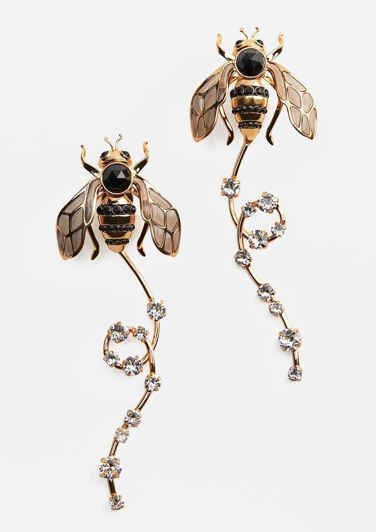 Pendientes de abeja edición especial Elie Top de Zara