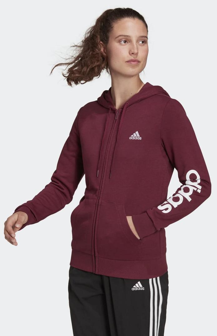 CHAQUETA CON CAPUCHA ESSENTIALS LOGO