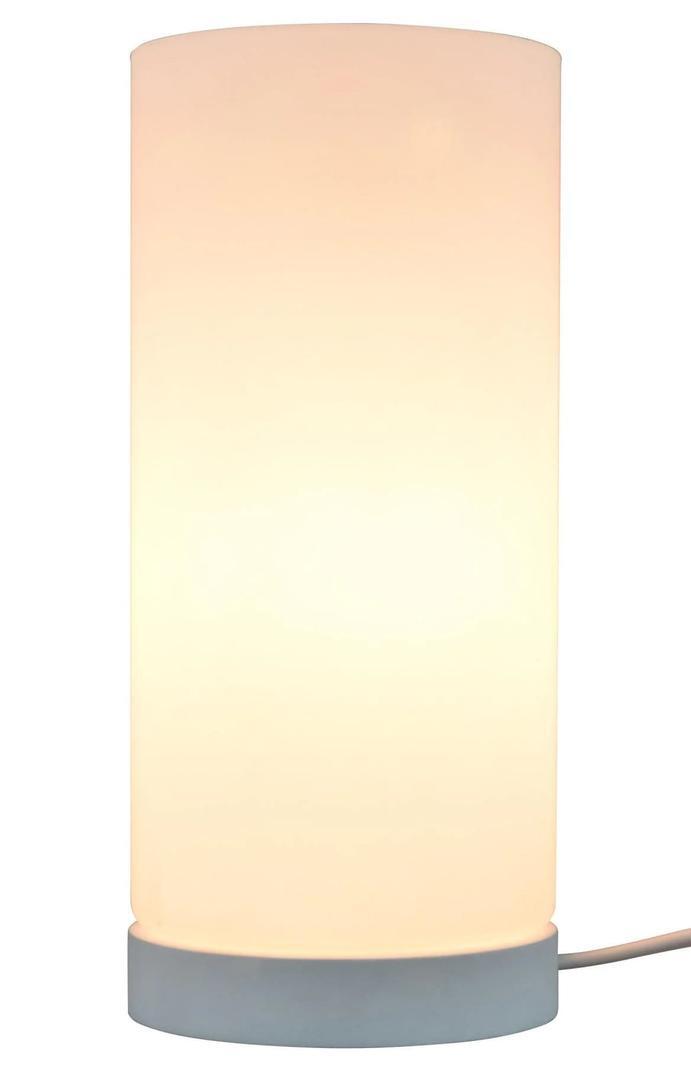 Lámpara de mesa Basic 1 luz E14 D10 INSPIRE blanco