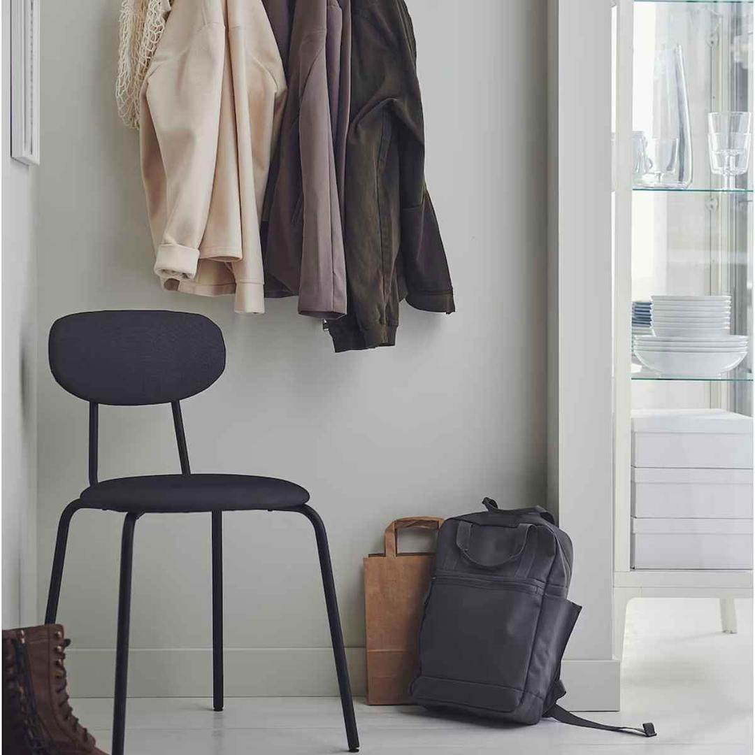 Silla, negro Remmarn/gris oscuro ÖSTANÖ