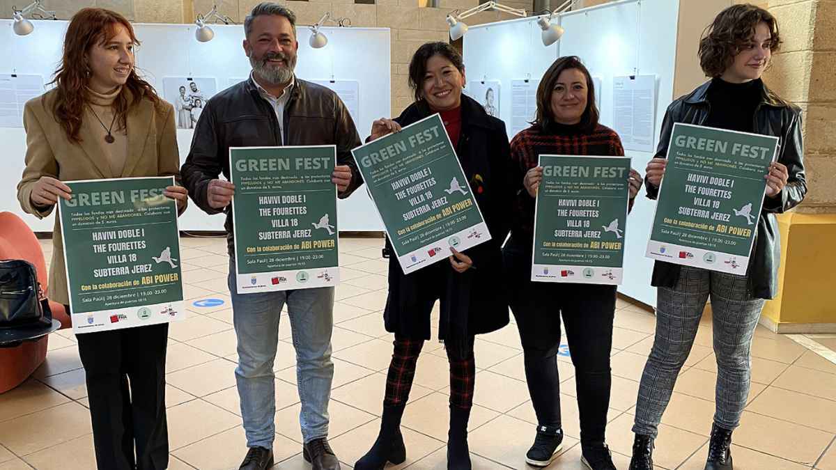 Green Fest un festival solidario a beneficio de las protectoras de animales de Jerez