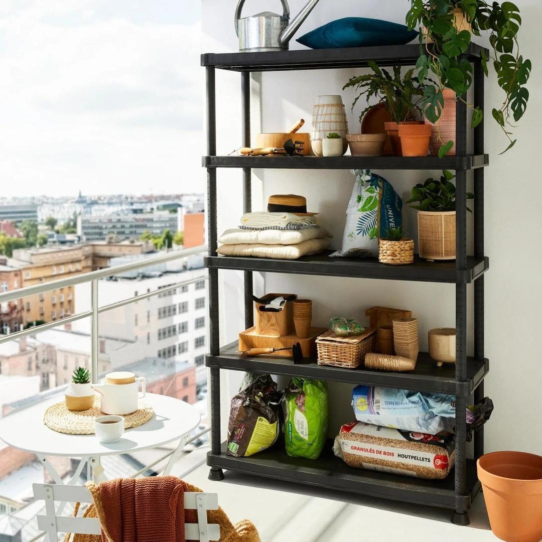 Estantería de resina en kit de plástico