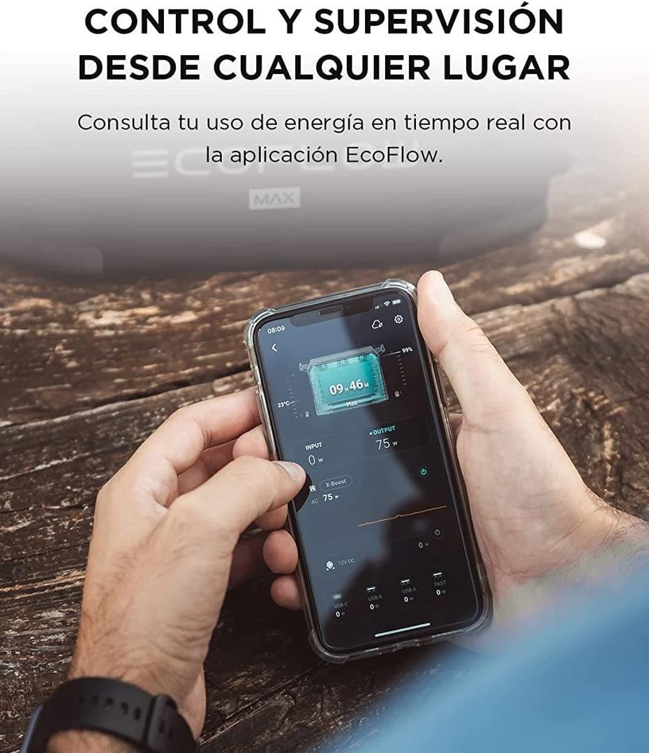 Generador de energía portátil EcoFlow DELTA Max de Amazon