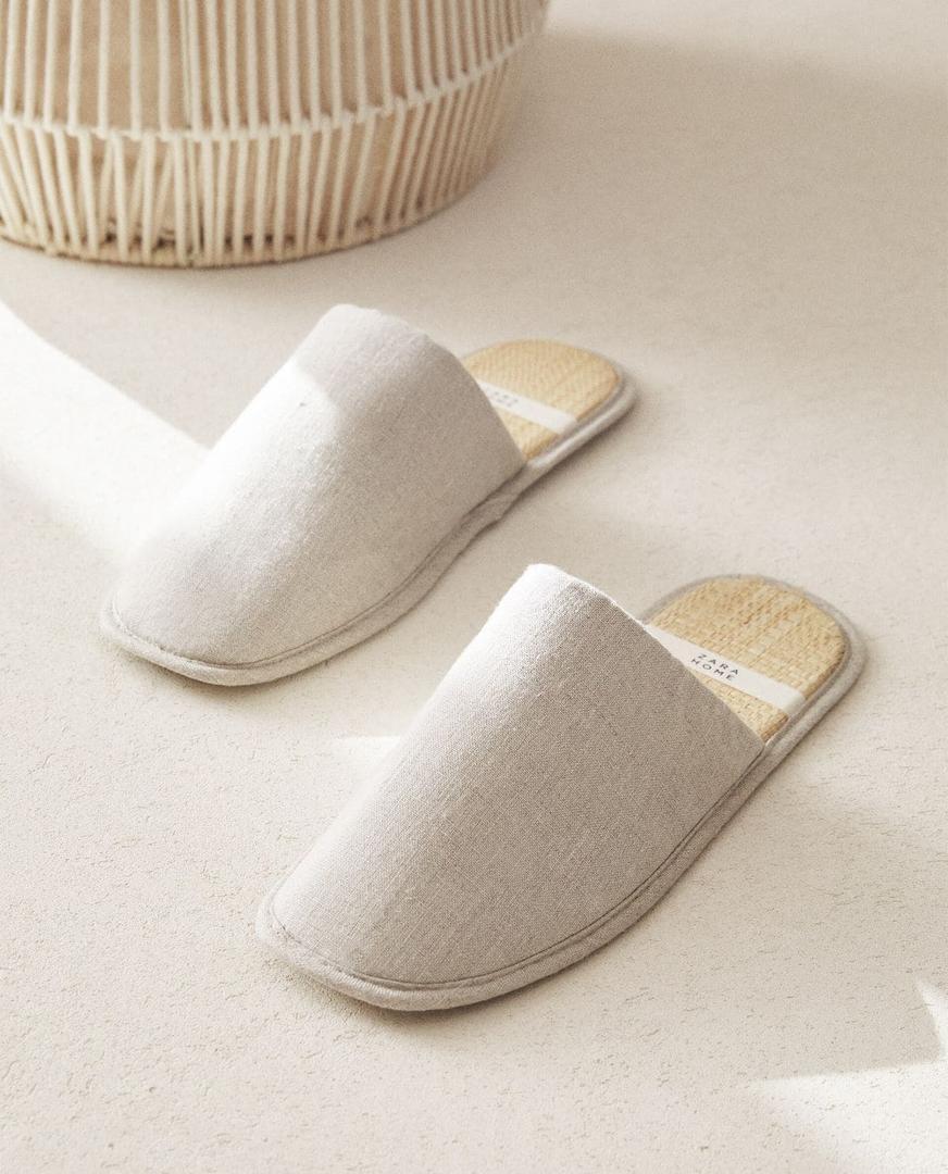 Zapatillas de lino