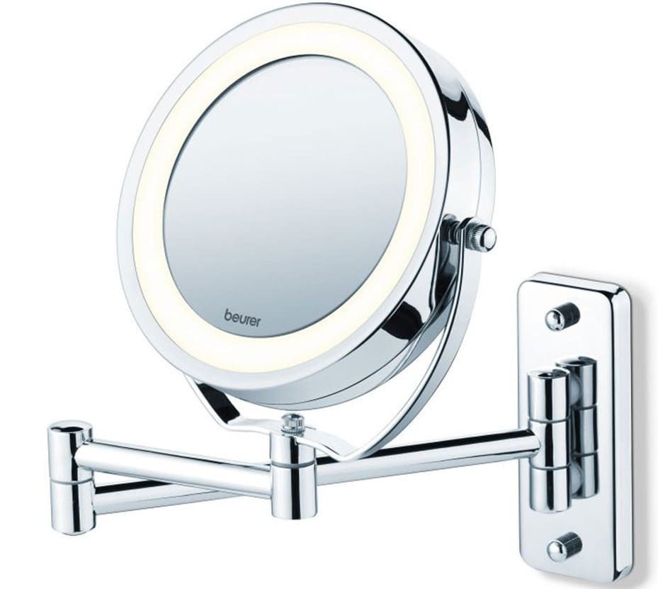 Espejo cosmético con luz Led y aumento