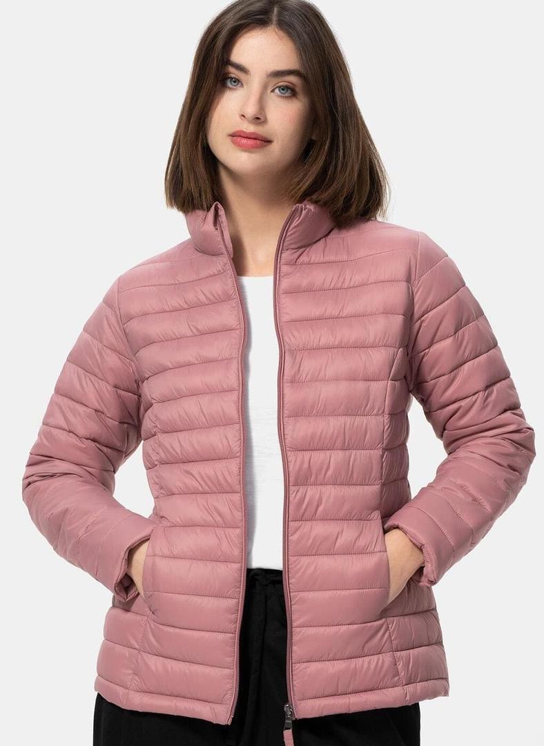 Parka guateada básica sostenible para Mujer TEX