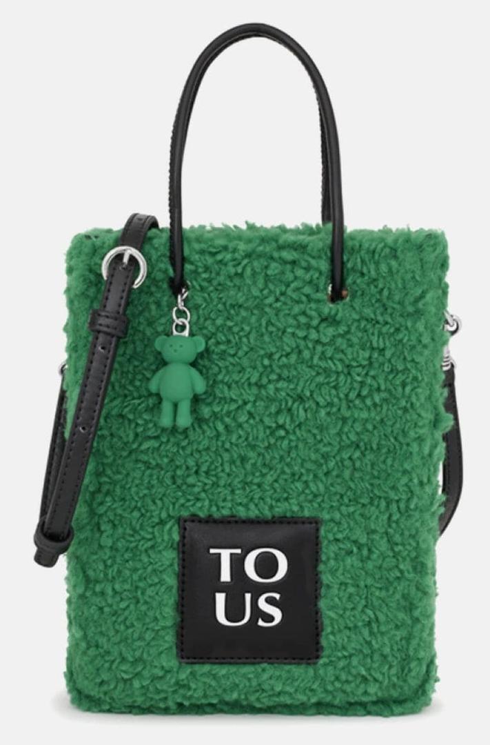 Bolso pequeño con cierre de cremallera