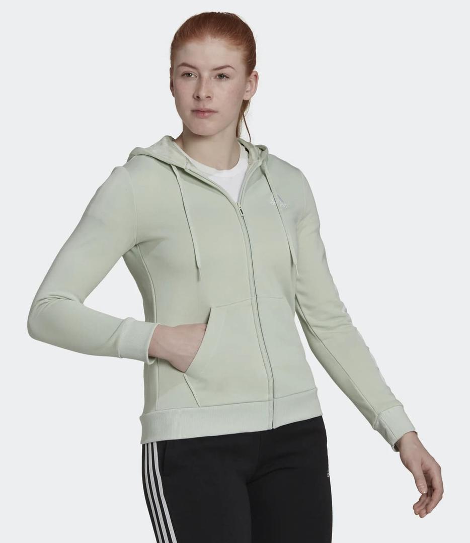 CHAQUETA CON CAPUCHA ESSENTIALS LOGO