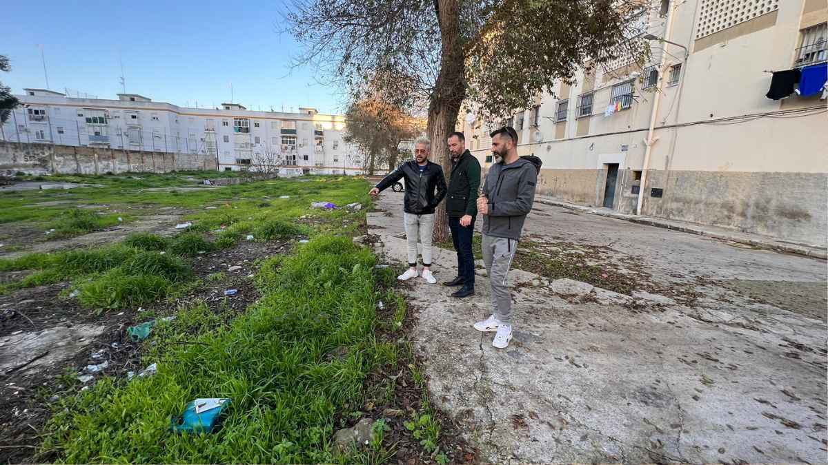 Estado de la barriada de la Vid en Jerez