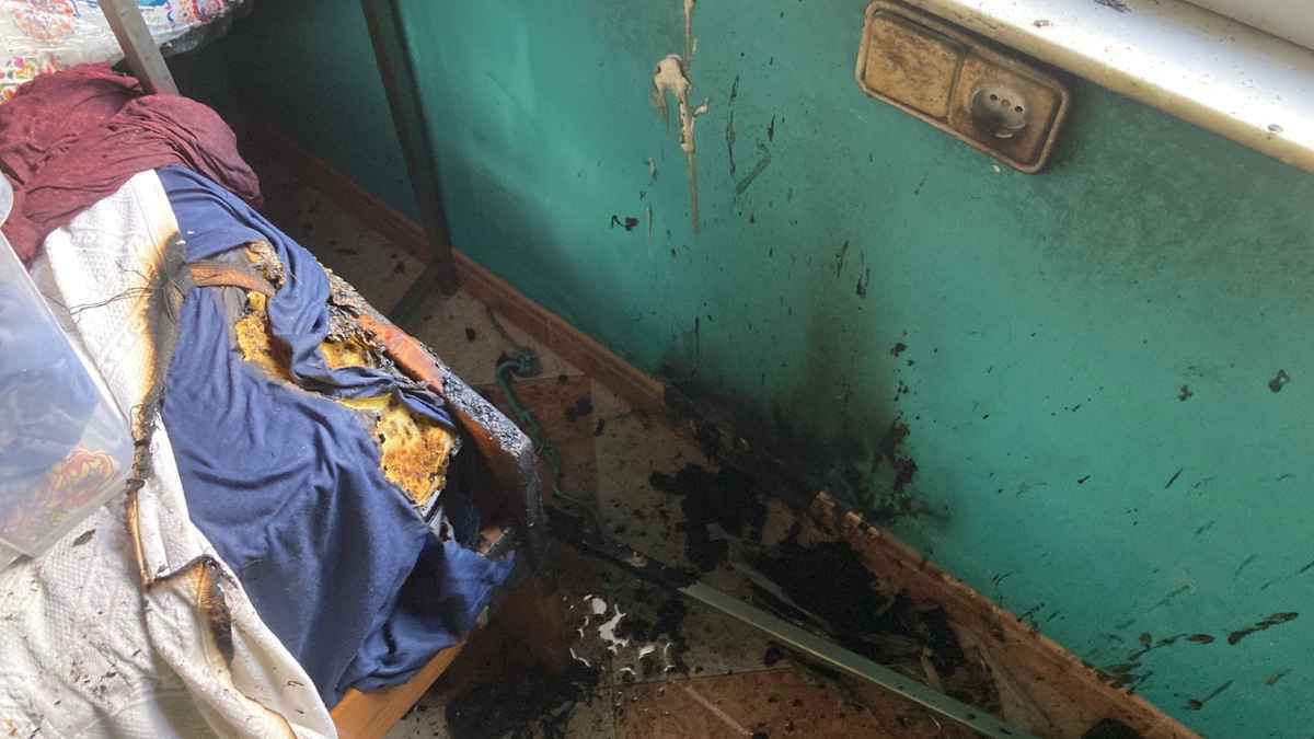 Incendio en la calle Traviesa de Jerez