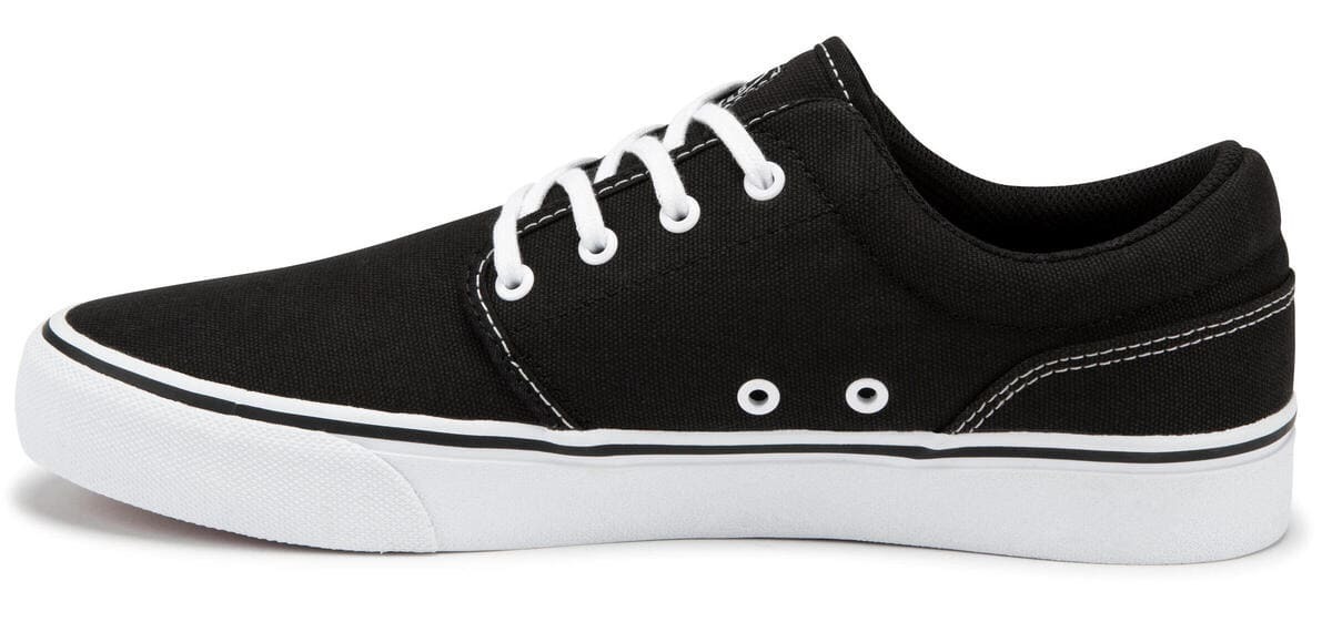 ​

Zapatillas de caña baja skateboard-longboard adulto VULCA 100 negro blanco

​