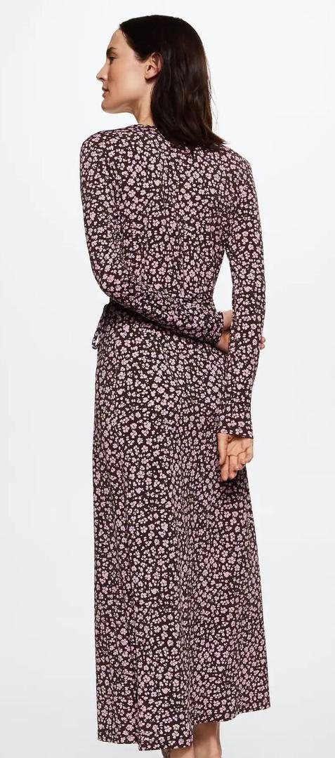 ​

​ Vestido cruzado nudo ​

​