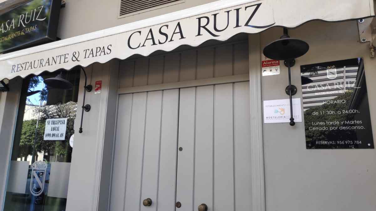 Restaurante Casa Ruiz en Jerez