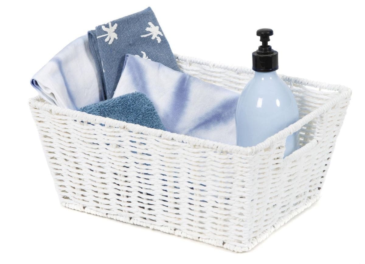 Cesta trenzada con asas COMPACTOR