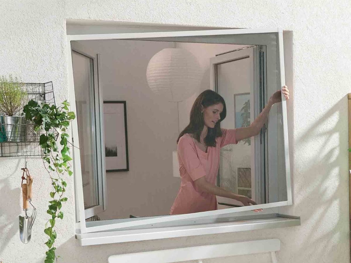 Mosquitera de aluminio para ventana de Lidl
