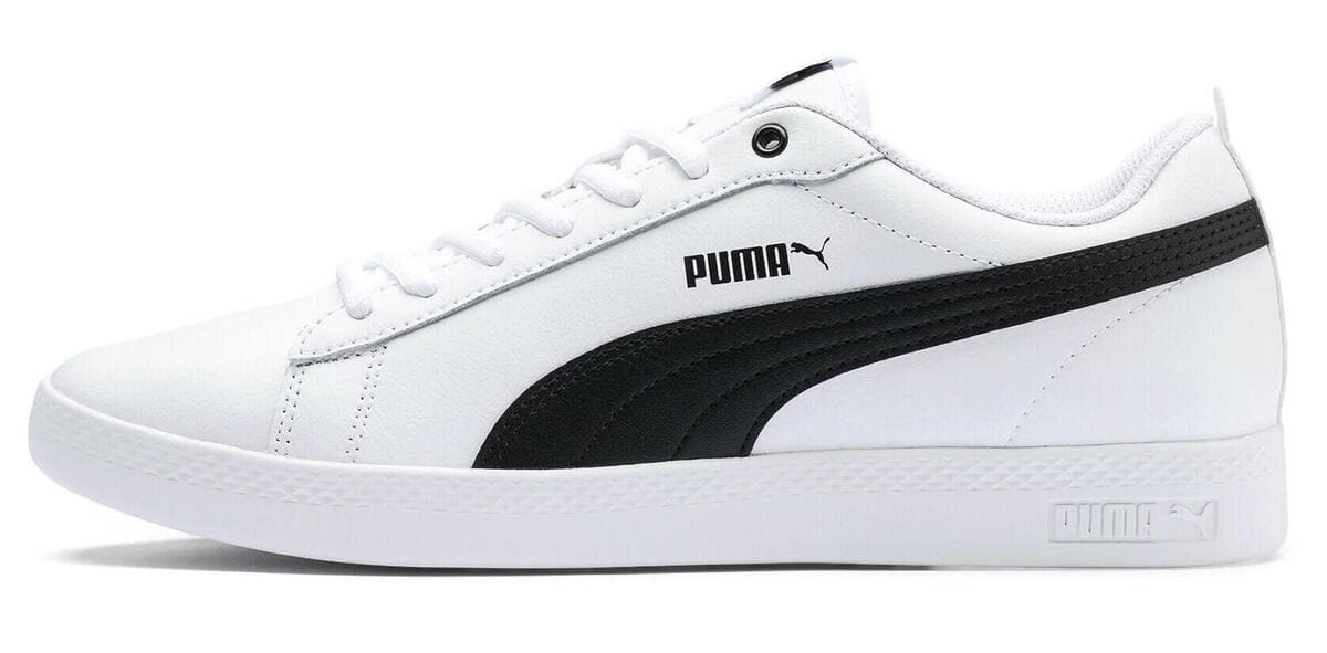 Zapatillas Mujer PUMA Smash v2 Leather Blanco