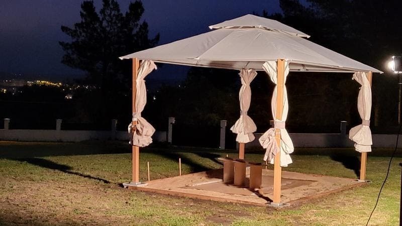 Pérgola aluminio NATERIAL Ágora