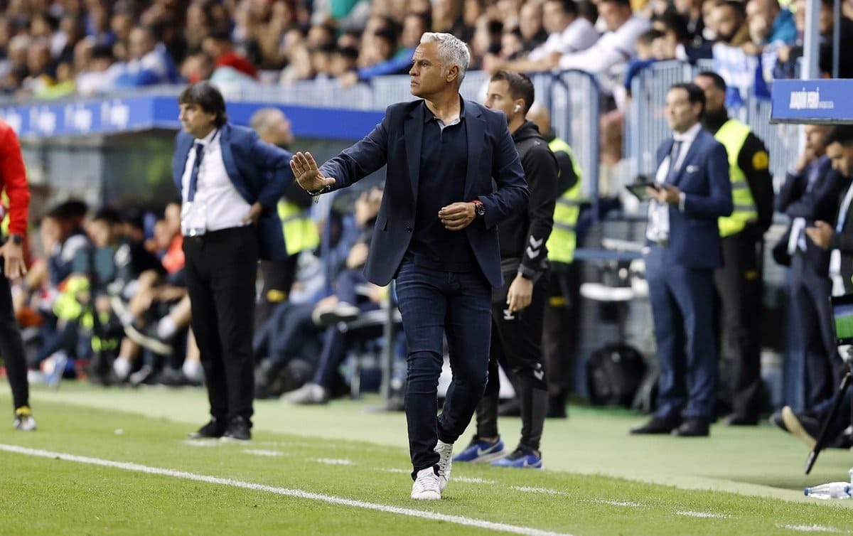 Sergio Pellicer, entrenador del Málaga CF