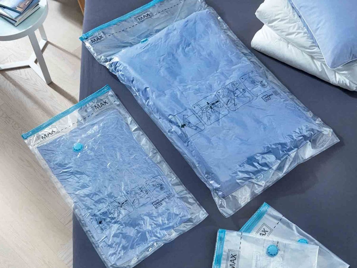 Set de bolsas para guardar al vacío