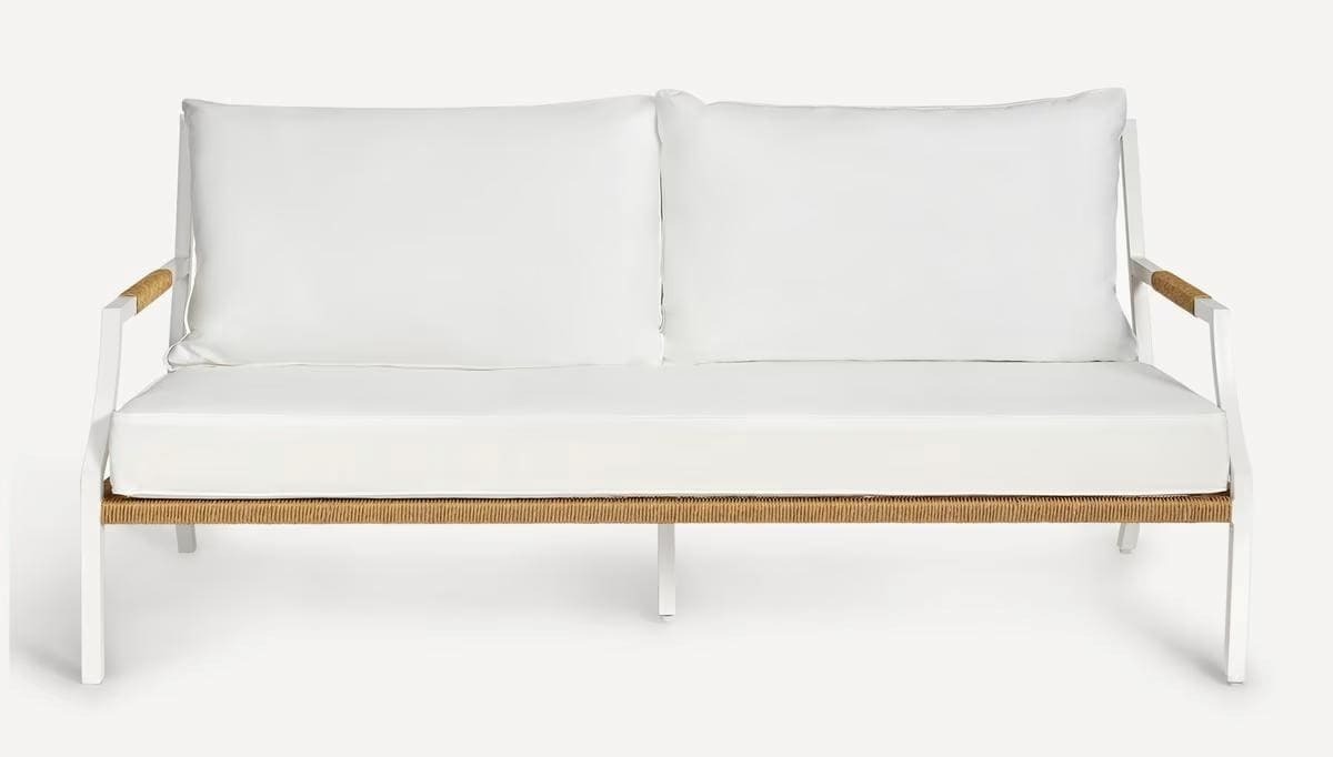 Sofá de jardín de 3 plazas Creta