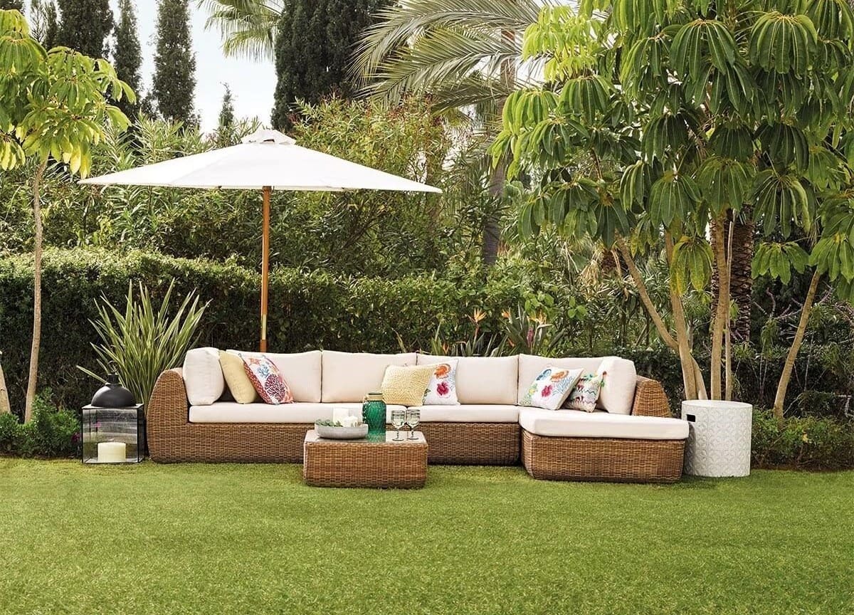 Colección de jardín en natural Ibiza