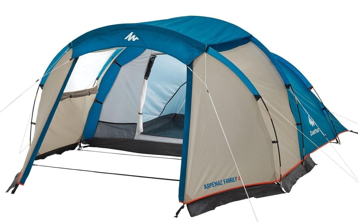 Tienda de campaña familiar para 4 Personas Arpenaz Family 4