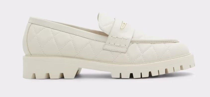 Mocasines de piel blancos Aldo