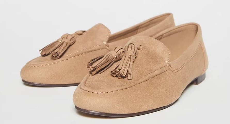 Mocasines con colgantes de flecos Sfera