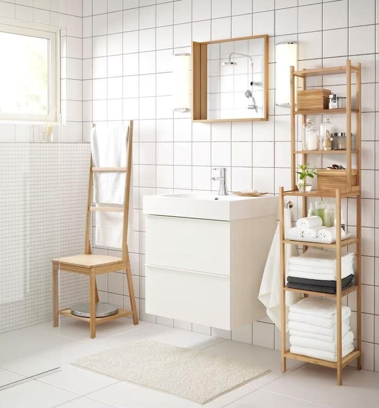 Estantería de bambú