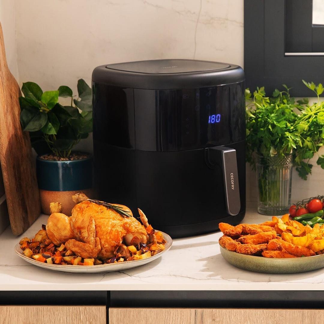 Freidora de aire Cecotec Cecofry Bombastik 6000 full